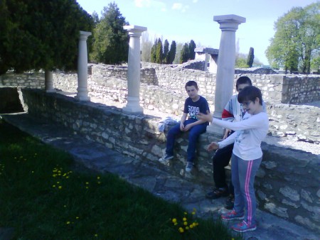 Aquincumi Múzeum - hűsölés a romok között